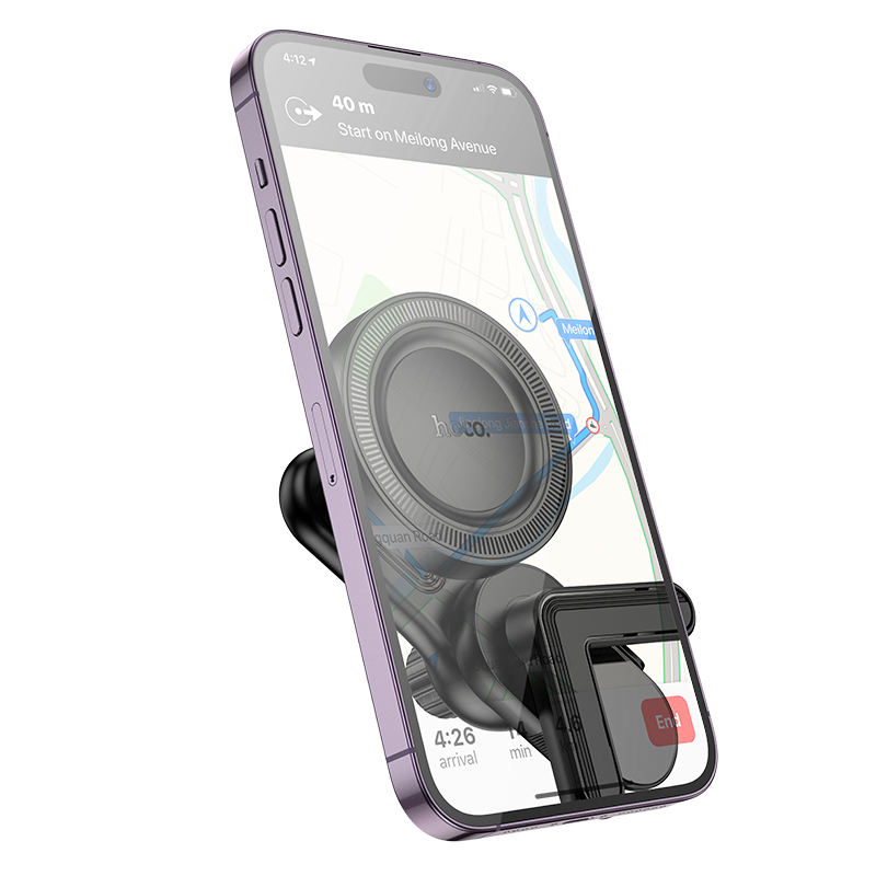 Hoco Ring Magnetic Car Holder for Display H57 - Black